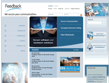 Tablet Screenshot of feedbackitalia.com